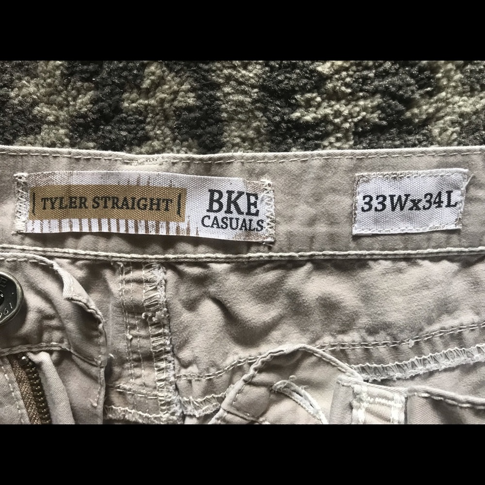 Buckle casual dress pants